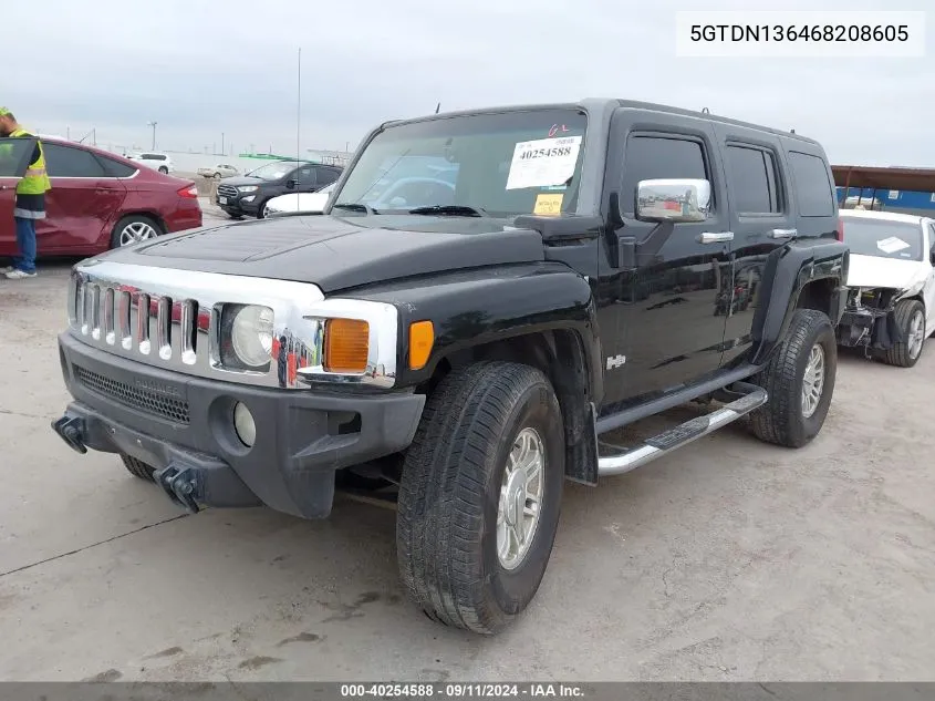 5GTDN136468208605 2006 Hummer H3 Suv