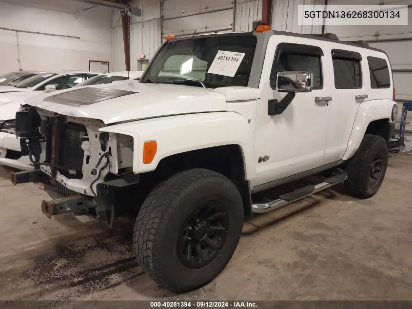 5GTDN136268300134 2006 Hummer H3 Suv