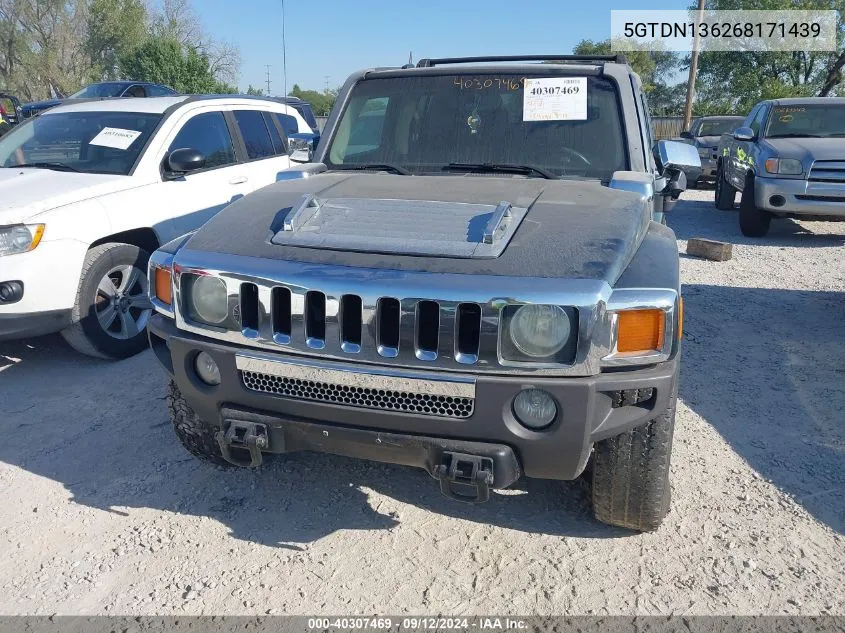 5GTDN136268171439 2006 Hummer H3 Suv