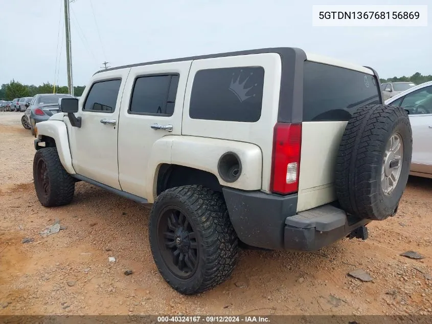 5GTDN136768156869 2006 Hummer H3