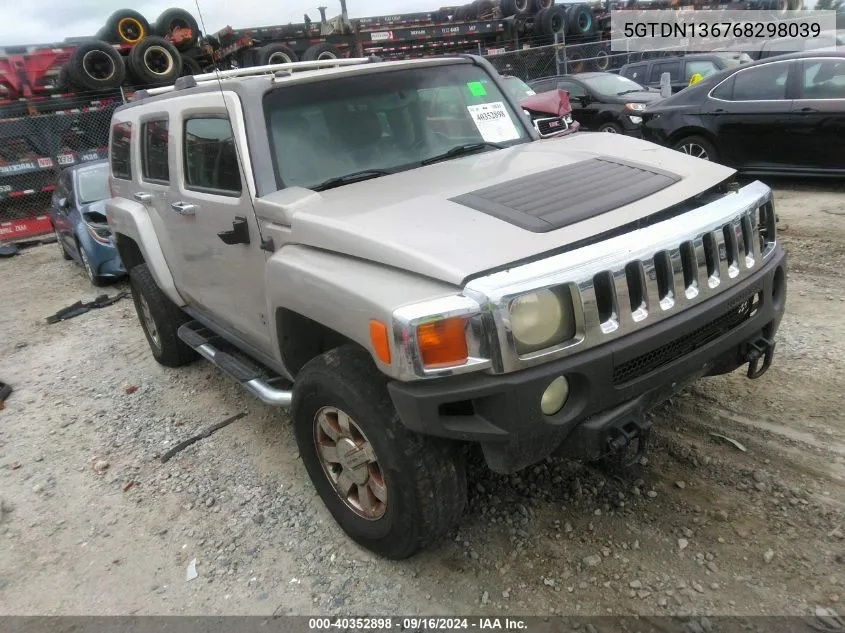 5GTDN136768298039 2006 Hummer H3 Suv