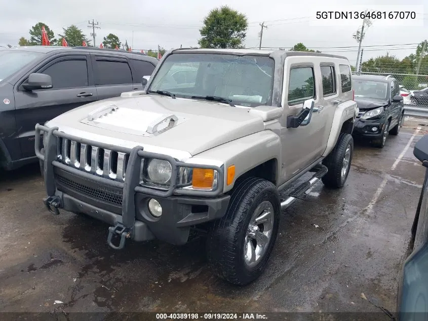 5GTDN136468167070 2006 Hummer H3 Suv