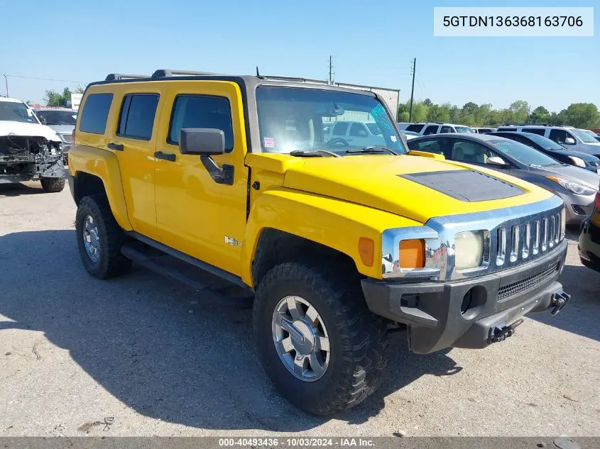 5GTDN136368163706 2006 Hummer H3 Suv