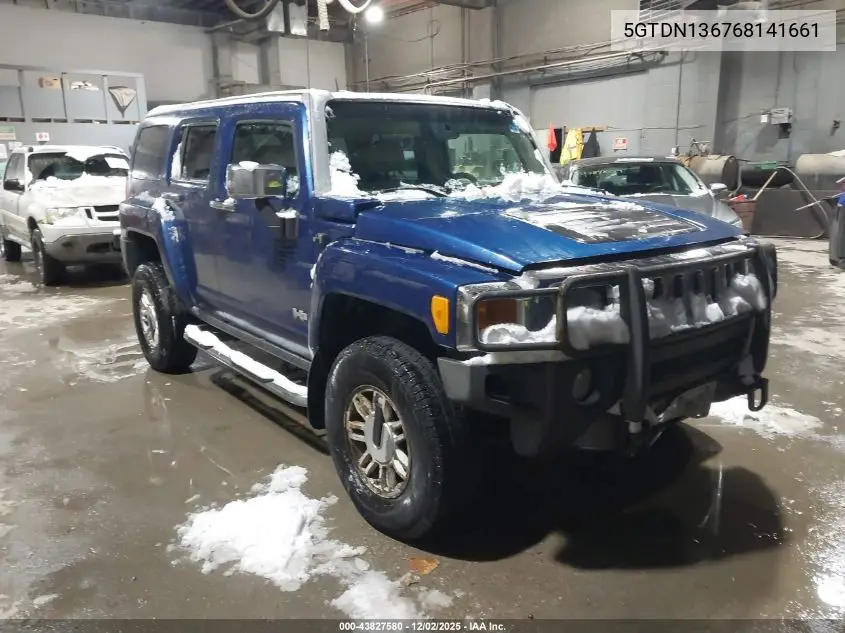 5GTDN136768141661 2006 Hummer H3 Suv