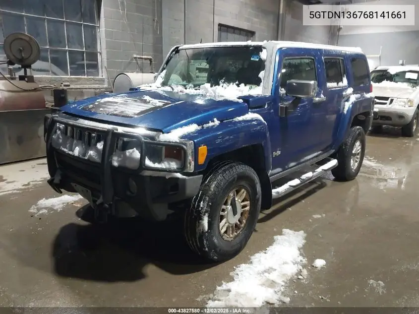 5GTDN136768141661 2006 Hummer H3 Suv