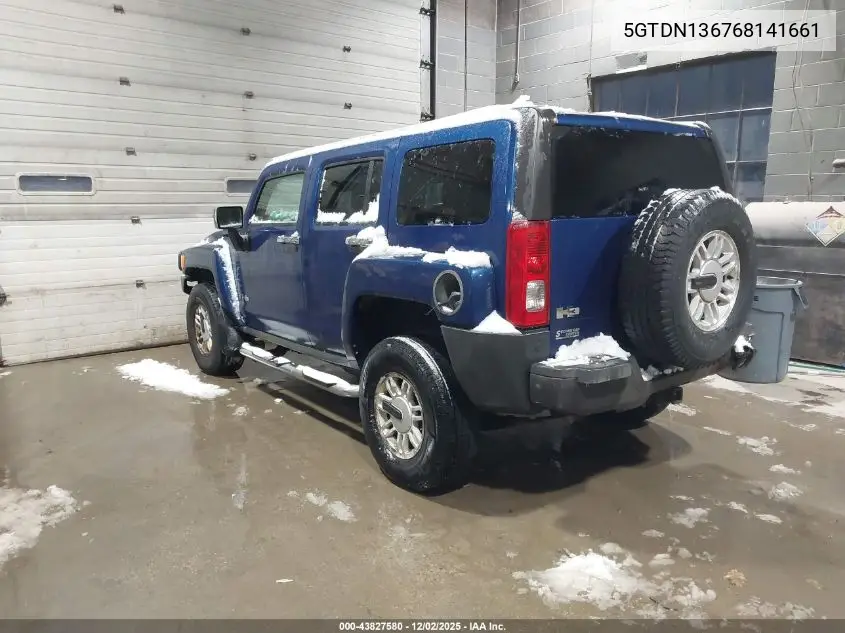 5GTDN136768141661 2006 Hummer H3 Suv