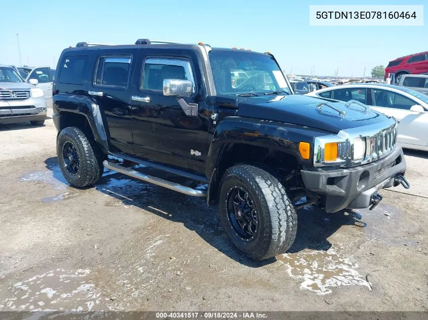 5GTDN13E078160464 2007 Hummer H3 Suv