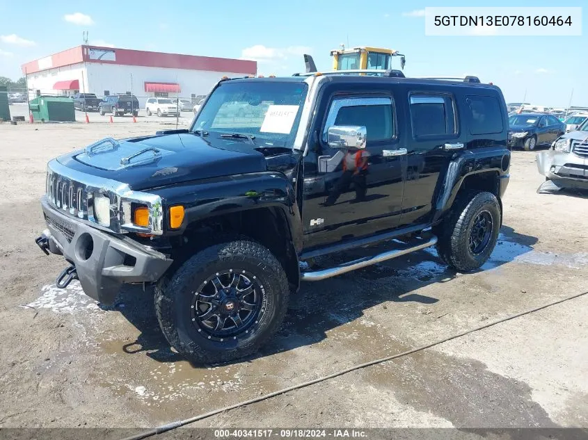 5GTDN13E078160464 2007 Hummer H3 Suv