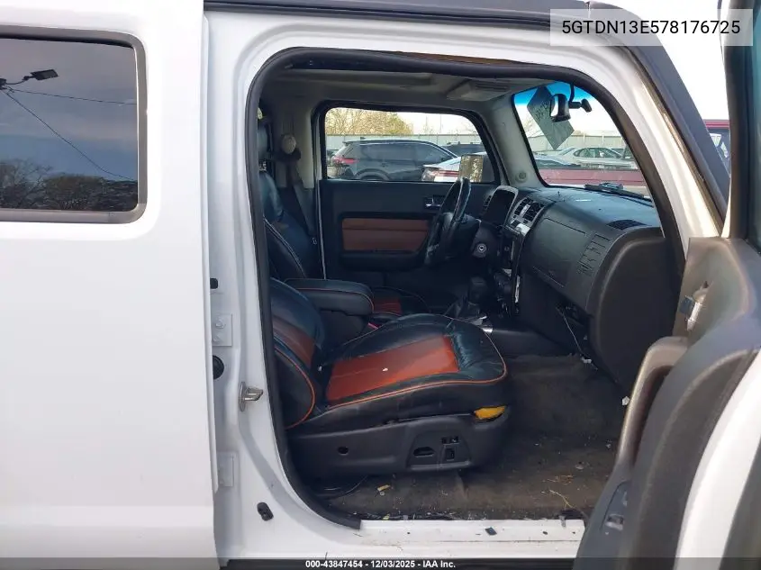 5GTDN13E578176725 2007 Hummer H3 Suv
