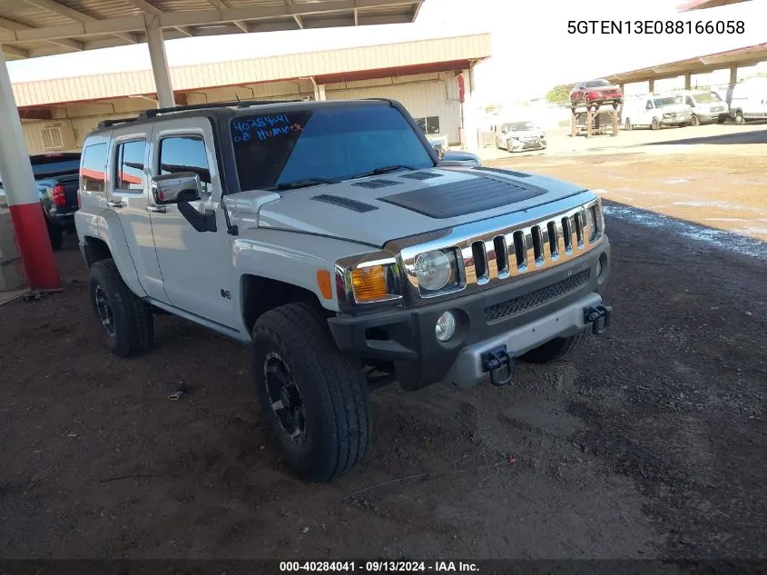 5GTEN13E088166058 2008 Hummer H3 Suv