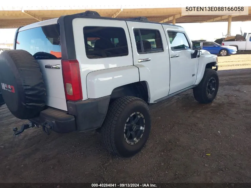 5GTEN13E088166058 2008 Hummer H3 Suv