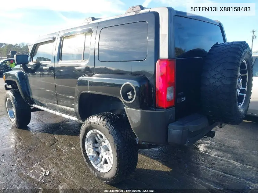 5GTEN13LX88158483 2008 Hummer H3 Suv Alpha