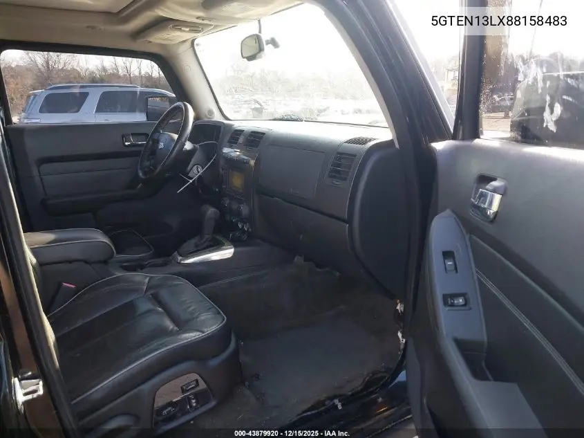 5GTEN13LX88158483 2008 Hummer H3 Suv Alpha