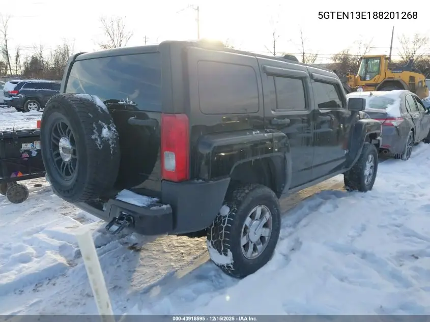 5GTEN13E188201268 2008 Hummer H3 Suv