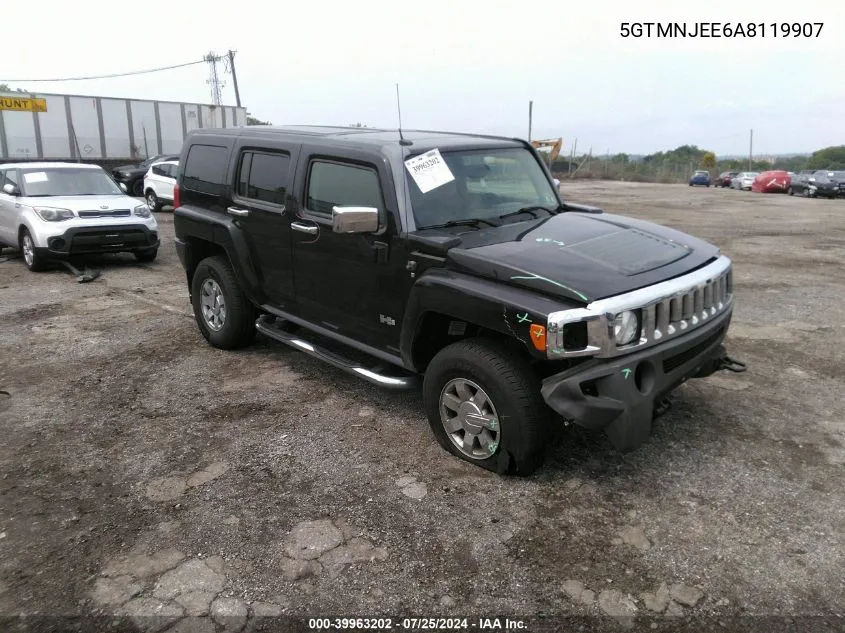 5GTMNJEE6A8119907 2010 Hummer H3 Suv Luxury