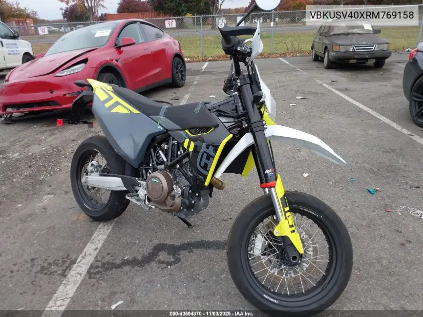 VBKUSV40XRM769158 2024 Husqvarna Supermoto 701