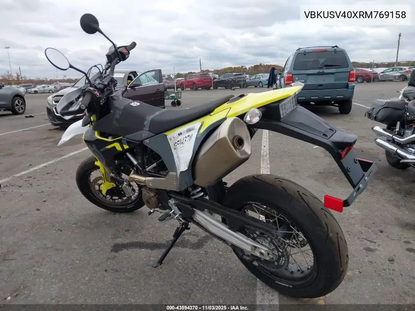 VBKUSV40XRM769158 2024 Husqvarna Supermoto 701