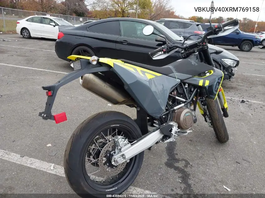 VBKUSV40XRM769158 2024 Husqvarna Supermoto 701