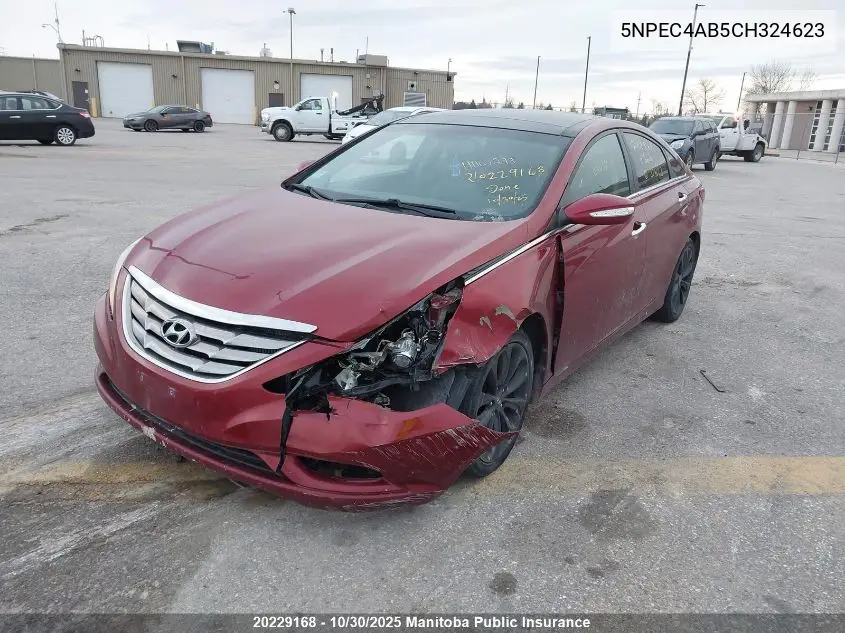 5NPEC4AB5CH324623 2012 Hyundai Sonata 2.0T Limited