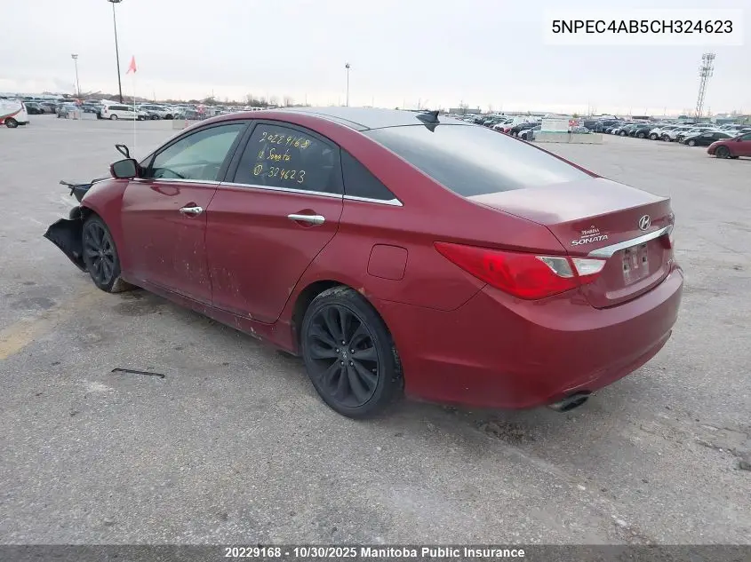 5NPEC4AB5CH324623 2012 Hyundai Sonata 2.0T Limited