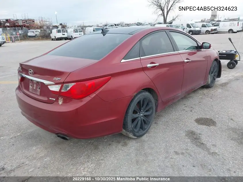 5NPEC4AB5CH324623 2012 Hyundai Sonata 2.0T Limited