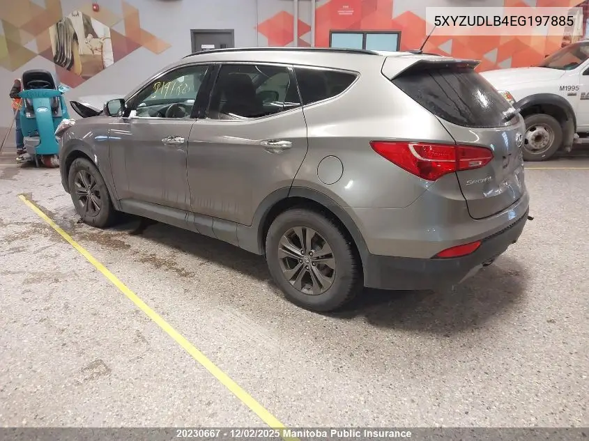 5XYZUDLB4EG197885 2014 Hyundai Santa Fe 2.4 Luxury