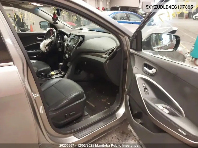5XYZUDLB4EG197885 2014 Hyundai Santa Fe 2.4 Luxury