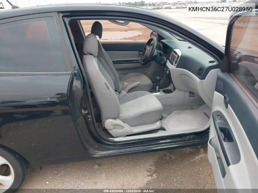 KMHCN36C27U028950 2007 Hyundai Accent Se