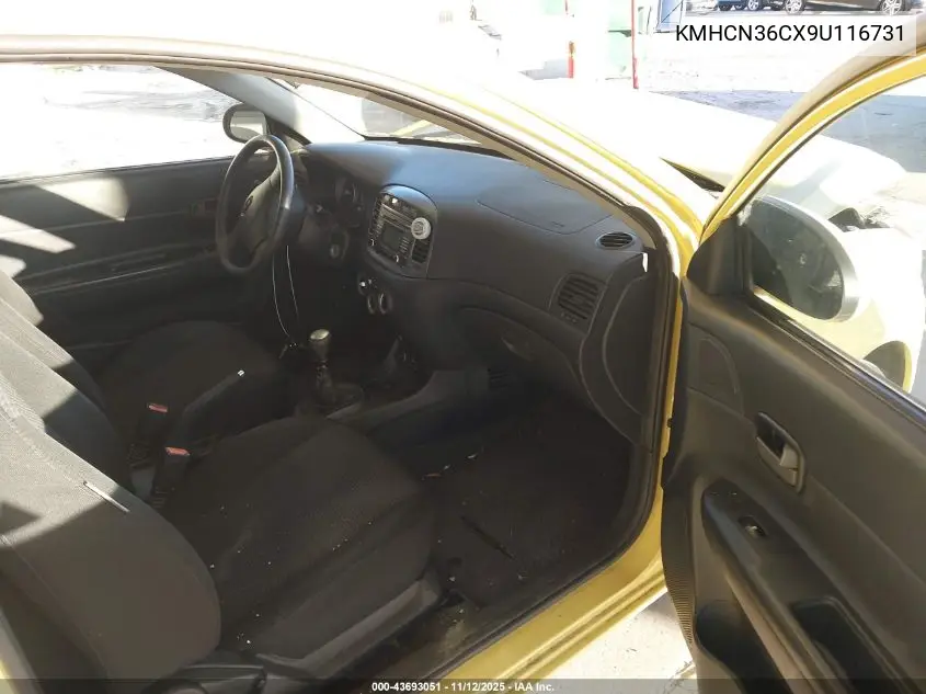 KMHCN36CX9U116731 2009 Hyundai Accent Se