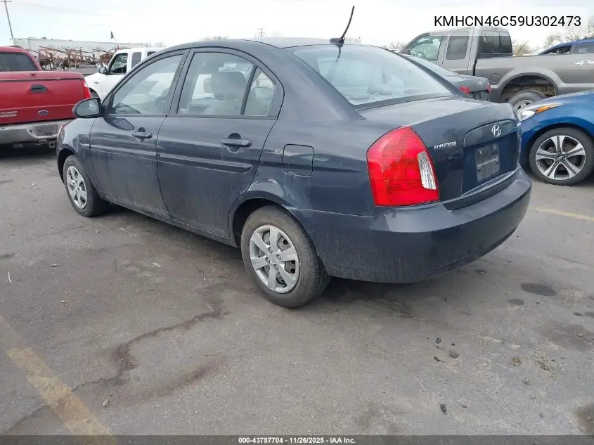 KMHCN46C59U302473 2009 Hyundai Accent Gls