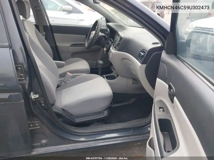 KMHCN46C59U302473 2009 Hyundai Accent Gls