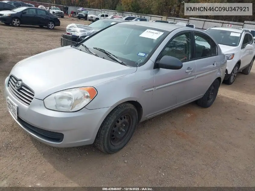 KMHCN46C09U347921 2009 Hyundai Accent Gls