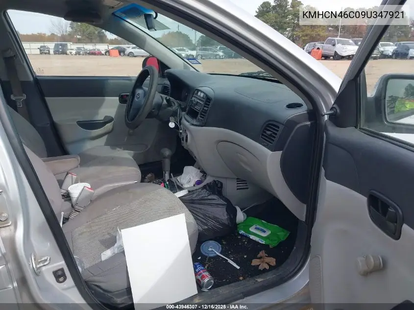 KMHCN46C09U347921 2009 Hyundai Accent Gls