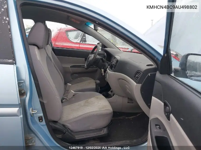 KMHCN4BC9AU498802 2010 Hyundai Accent Gls
