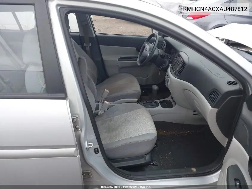 KMHCN4ACXAU487812 2010 Hyundai Accent Gls