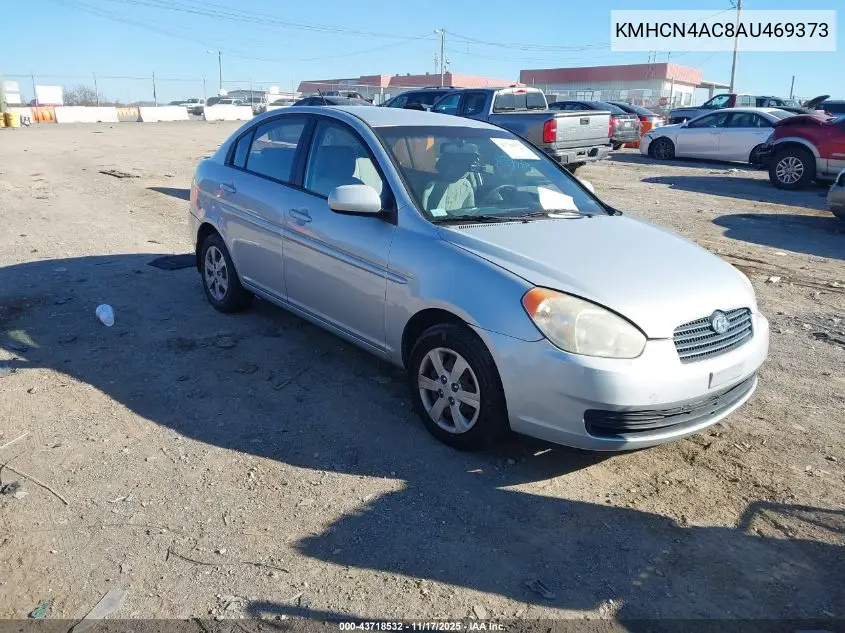 KMHCN4AC8AU469373 2010 Hyundai Accent Gls