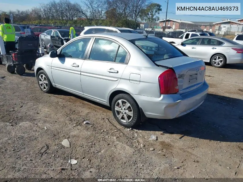 KMHCN4AC8AU469373 2010 Hyundai Accent Gls