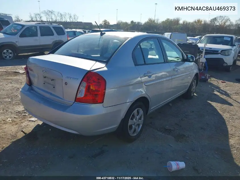 KMHCN4AC8AU469373 2010 Hyundai Accent Gls