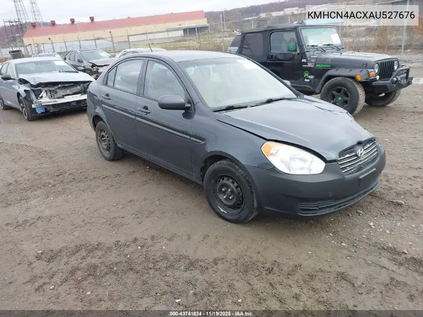 KMHCN4ACXAU527676 2010 Hyundai Accent Gls