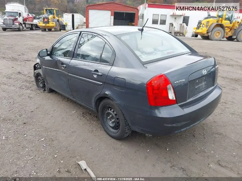 KMHCN4ACXAU527676 2010 Hyundai Accent Gls