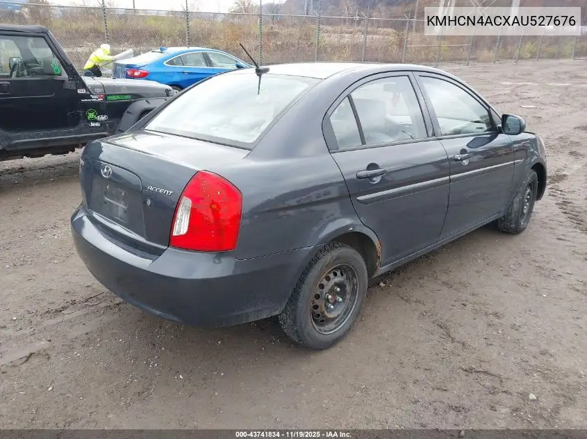 KMHCN4ACXAU527676 2010 Hyundai Accent Gls