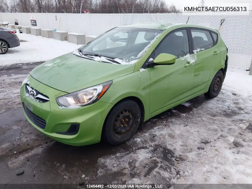 KMHCT5AE7CU056313 2012 Hyundai Accent