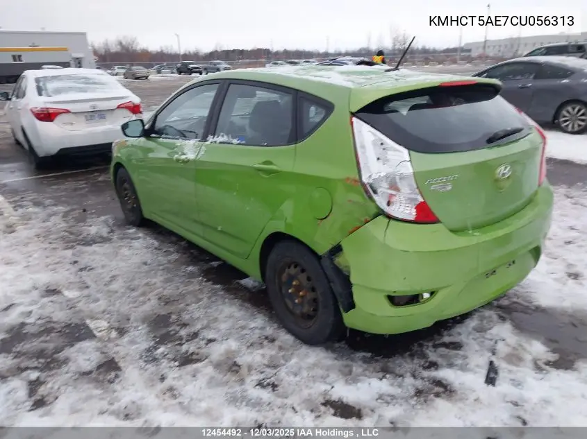 KMHCT5AE7CU056313 2012 Hyundai Accent