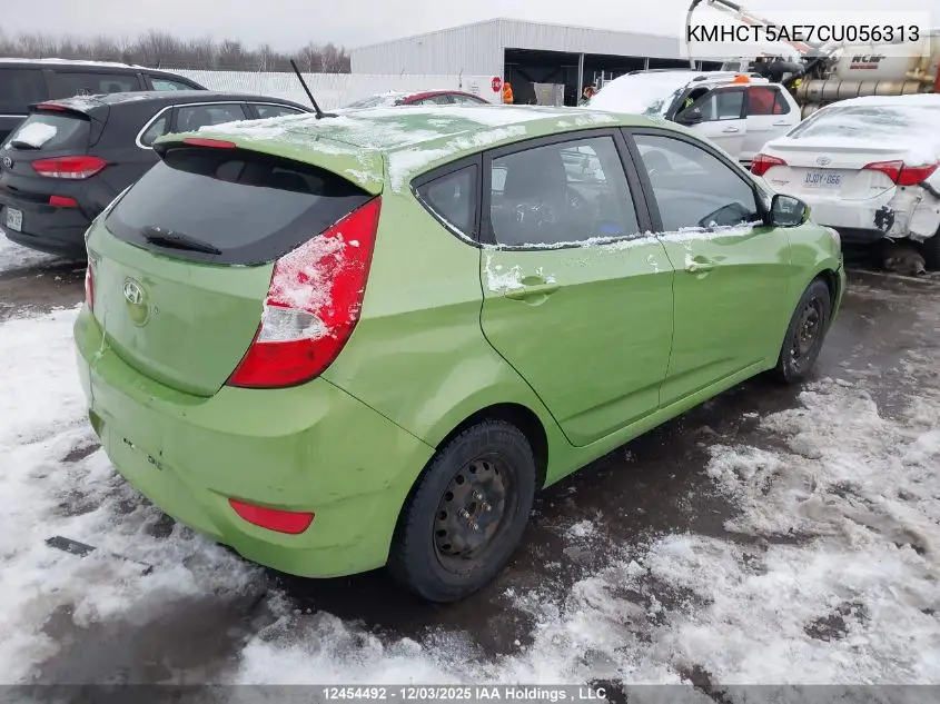 KMHCT5AE7CU056313 2012 Hyundai Accent