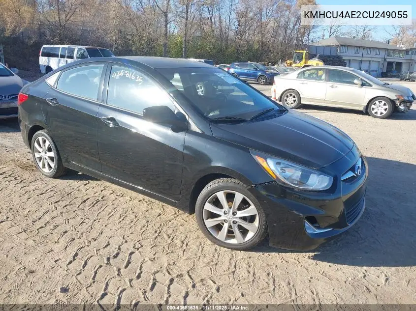 KMHCU4AE2CU249055 2012 Hyundai Accent Gls