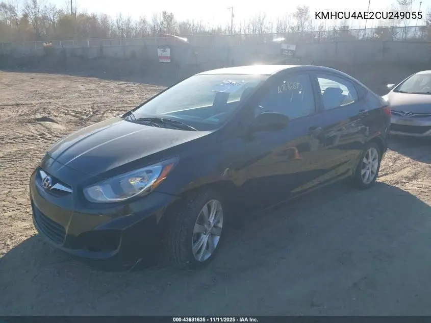 KMHCU4AE2CU249055 2012 Hyundai Accent Gls