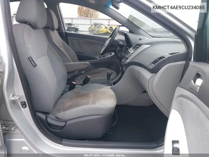 KMHCT4AE9CU234085 2012 Hyundai Accent Gls
