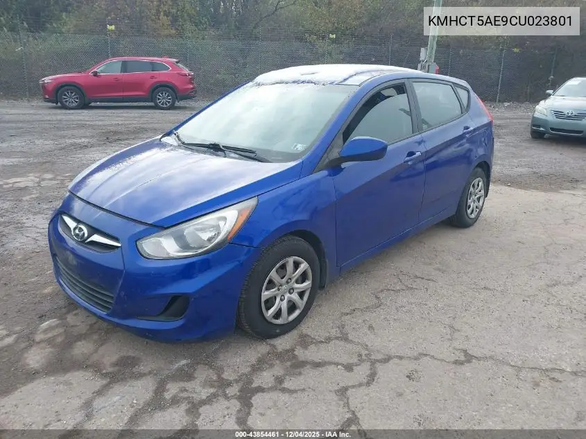 KMHCT5AE9CU023801 2012 Hyundai Accent Gs