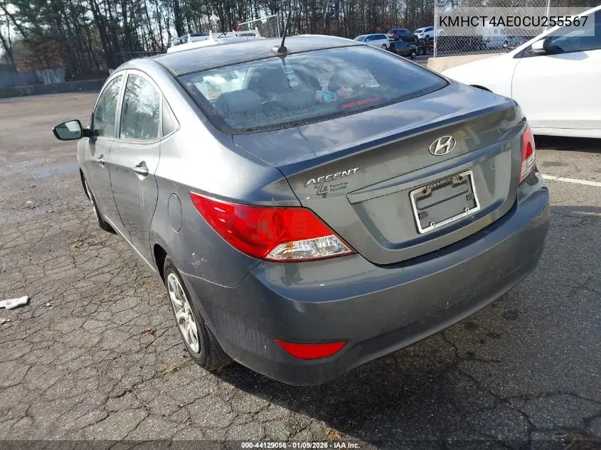 KMHCT4AE0CU255567 2012 Hyundai Accent Gls