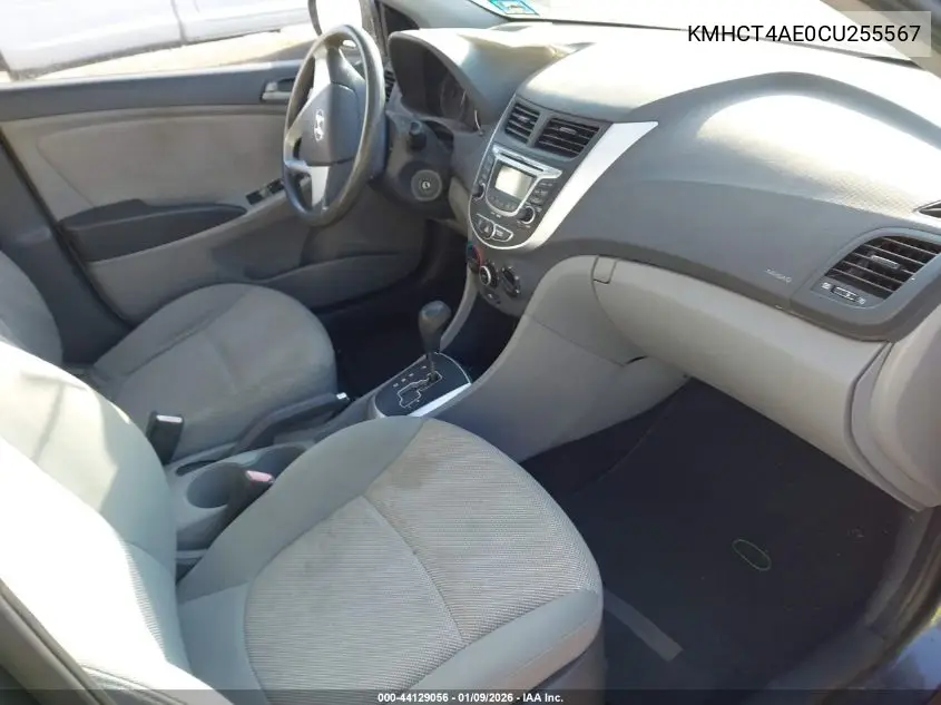 KMHCT4AE0CU255567 2012 Hyundai Accent Gls